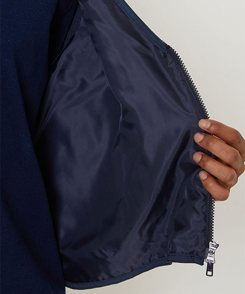 BLUE BLUE JAPAN(ブルーブルージャパン)の「ニショクゾメ リサイクルナイロン ラジオベスト(ベスト・メンズ・モカ・M/XL/L/S)」の8枚目の写真