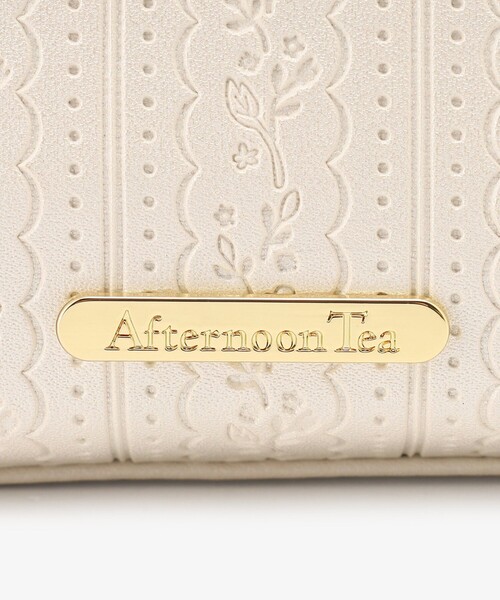 Afternoon Tea(アフタヌーンティー)の「型押しレースメガネケース(メガネ・レディース・ホワイト・ONE SIZE)」の6枚目の写真