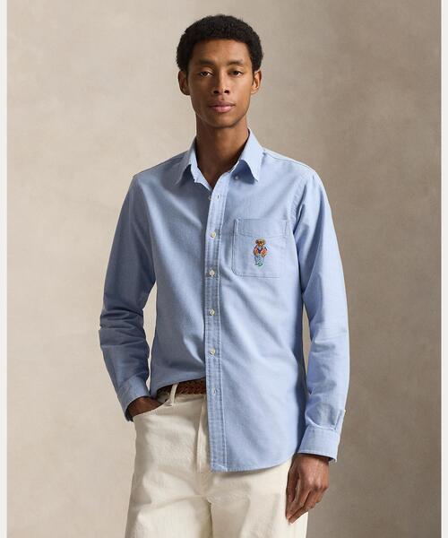 【ポロラルフローレン】現行　オックスフォードシャツ　ポロベア クラシックフィット クラシック フィット Polo ベア オックスフォード シャツ（シャツ