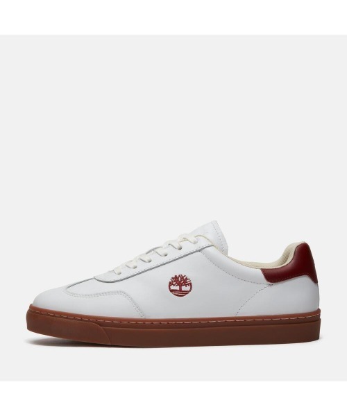 Timberland（ティンバーランド）の「リスボン エッセンシャル スニーカー メンズ（スニーカー・メンズ・ホワイト×レッド・27.5cm/27.0cm/26.5cm/26.0cm/25.5cm/25.0cm/30.0cm/29.0cm/28.5cm/28.0cm）」の9枚目の写真