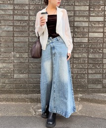 DRAW（ドロー）の「DRAW(ドロー) / デニムスカート（デニムスカート）」