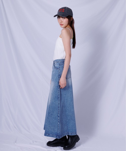 DRAW（ドロー）の「DRAW(ドロー) / デニムスカート（デニムスカート・レディース・サックスブルー・M/L）」の14枚目の写真
