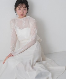 MISCH MASCH（ミッシュマッシュ）の「2026春夏新作 WEB限定 フェミニンシアーレーストップス（Tシャツ/カットソー）」