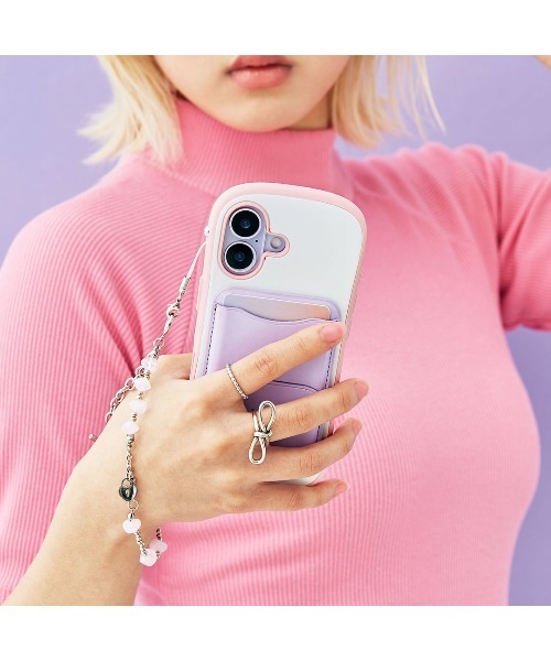 iFace（アイフェイス）の「iFace Phoneチャーム ビーズ ストラップ（キーホルダー・レディース・レッド/ピンク系その他/ブラック・FREE）」の13枚目の写真
