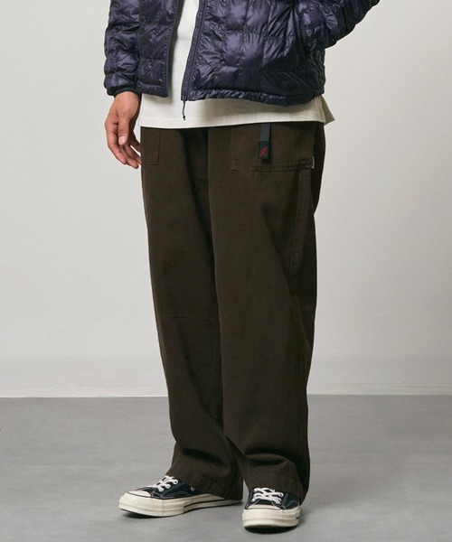 Gramicci（グラミチ）の「HEMP RELAXED PANT｜ヘンプリラックスパンツ（その他パンツ・メンズ・ブラック系その他/ナチュラル/オリーブ/ダークブルー/ブルー系その他/ブラウン系その他2/ブラウン系その他・S/M/L/XL/XXL）」の4枚目の写真