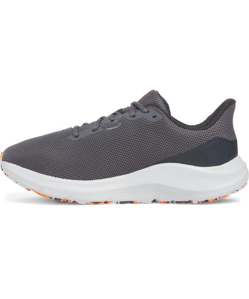 UNDER ARMOUR(アンダーアーマー)の「UAチャージド パスート4(ランニング/メンズ)(スニーカー・メンズ・グレー×ホワイト・25.5cm/28.0cm/27.0cm/29.0cm/28.5cm/27.5cm/26.5cm/26.0cm/25.0cm)」の2枚目の写真