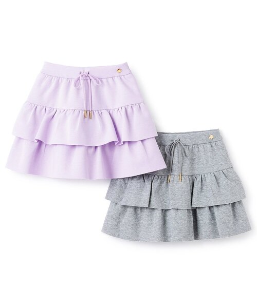 kate spade new york kids（ケイトスペードニューヨーク）の「ラメダンボールニットフリルスカート（スカート・キッズ・ライラック/グレー・160cm/150cm/140cm/130cm/120cm/110cm/100cm/90cm）」の10枚目の写真