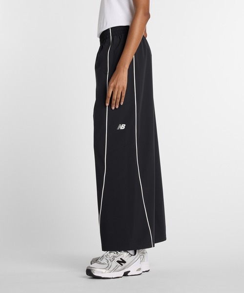 NEW BALANCE(ニューバランス)の「ウーブンワイドパンツ(スウェットパンツ・レディース・ライトグレー/ブラック・SMALL/MEDIUM/LARGE/X-LARGE)」の7枚目の写真