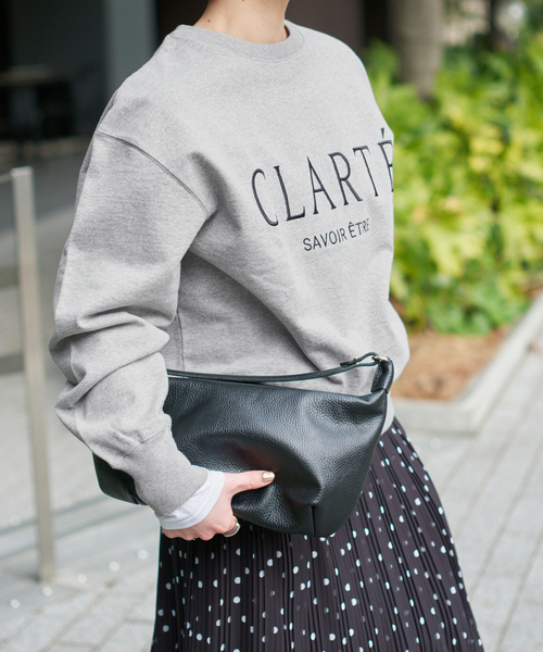 Spick & Span（スピックアンドスパン）の「ロゴ刺繍スウェット（スウェット・レディース・ベージュ/グレー・FREE）」の22枚目の写真