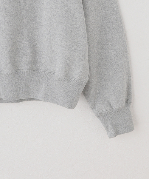 Spick & Span（スピックアンドスパン）の「ロゴ刺繍スウェット（スウェット・レディース・ベージュ/グレー・FREE）」の8枚目の写真