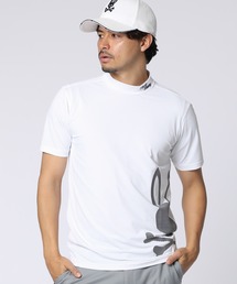 新品Psycho Bunnyサイコバニー　メンズ半袖モックネックシャツハイネック Psycho Bunny｜サイコバニーのTシャツ/カットソー（タートルネック