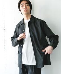 URBAN RESEARCH DOORS | ウールライクシャツジャケット(その他アウター)