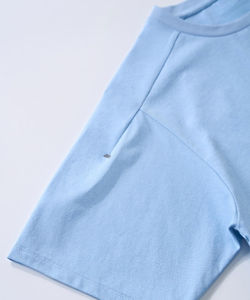 BUTTON SEOUL(ボタンソウル)の「エアライトデイリーパフォーマンスラグランショートスリーブ(8 COLORS)(Tシャツ/カットソー・メンズ・ブラック/ブラウン/グレー/オレンジ/ブルー/グリーン/アイボリー/バイオレット・MEDIUM/LARGE/X-LARGE)」の18枚目の写真