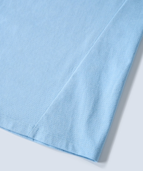 BUTTON SEOUL(ボタンソウル)の「エアライトデイリーパフォーマンスラグランショートスリーブ(8 COLORS)(Tシャツ/カットソー・メンズ・ブラック/ブラウン/グレー/オレンジ/ブルー/グリーン/アイボリー/バイオレット・MEDIUM/LARGE/X-LARGE)」の20枚目の写真