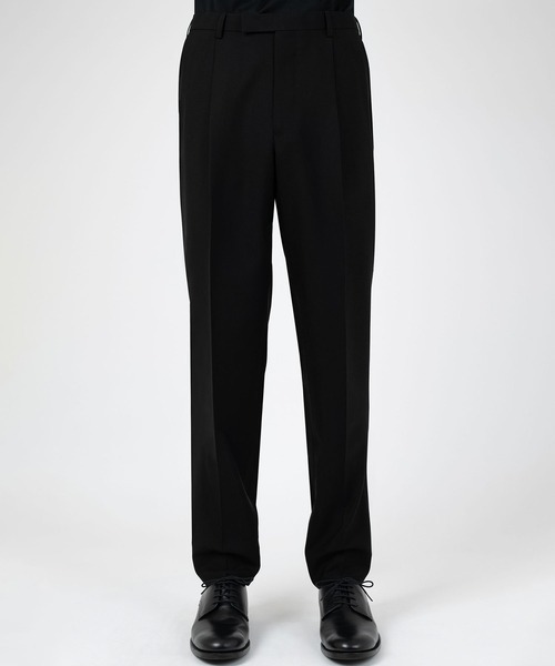 LAD MUSICIAN（ラッドミュージシャン）の「WOOL GABARDINE SLIM SLACKS（スラックス・メンズ・ブラック・46/44/42）」の2枚目の写真