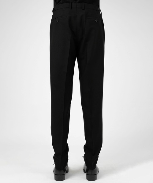 LAD MUSICIAN（ラッドミュージシャン）の「WOOL GABARDINE SLIM SLACKS（スラックス・メンズ・ブラック・46/44/42）」の4枚目の写真