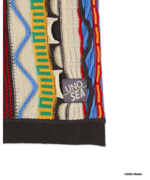 WIND AND SEA（ウィンダンシー）の「UNO x WDS MULTI STRIPED KNIT（ニット/セーター・メンズ・ブラック/ホワイト系その他・L/M）」の11枚目の写真