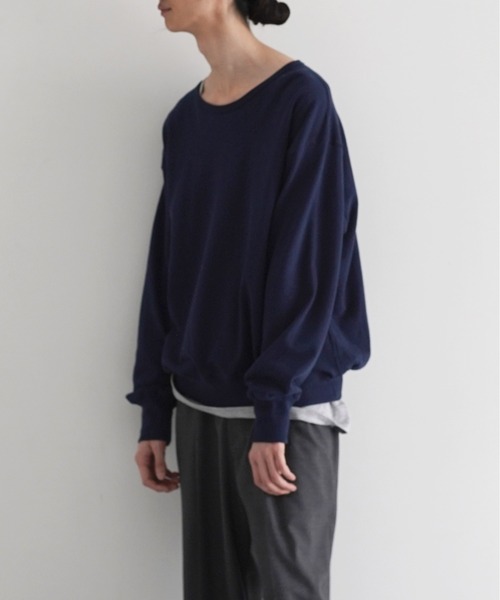 KAIKO(カイコー)の「KAIKO Crew neck sweat(スウェット・レディース・アッシュグレー/ネイビー・1/2)」の15枚目の写真