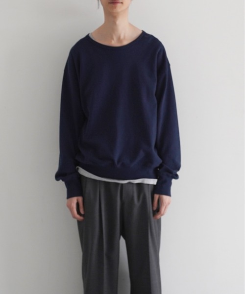 KAIKO(カイコー)の「KAIKO Crew neck sweat(スウェット・レディース・アッシュグレー/ネイビー・1/2)」の16枚目の写真
