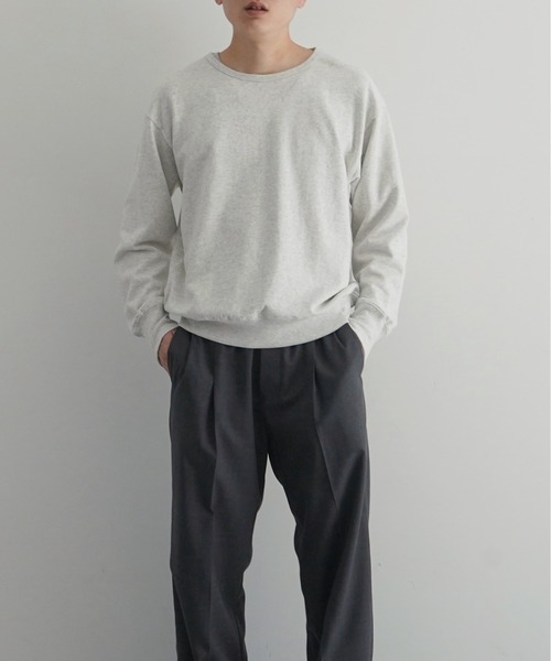 KAIKO(カイコー)の「KAIKO Crew neck sweat(スウェット・レディース・アッシュグレー/ネイビー・1/2)」の10枚目の写真