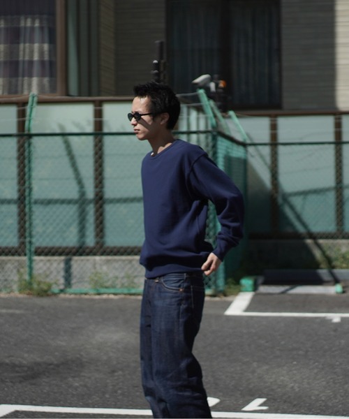 KAIKO(カイコー)の「KAIKO Crew neck sweat(スウェット・レディース・アッシュグレー/ネイビー・1/2)」の11枚目の写真