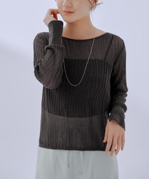 COHINA（コヒナ）の「7分袖ニット（ニット/セーター）」