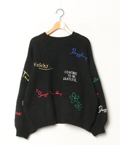 FLOWER EMBROIDERY CARDIGAN（カーディガン/ボレロ）｜Ameri（アメリ