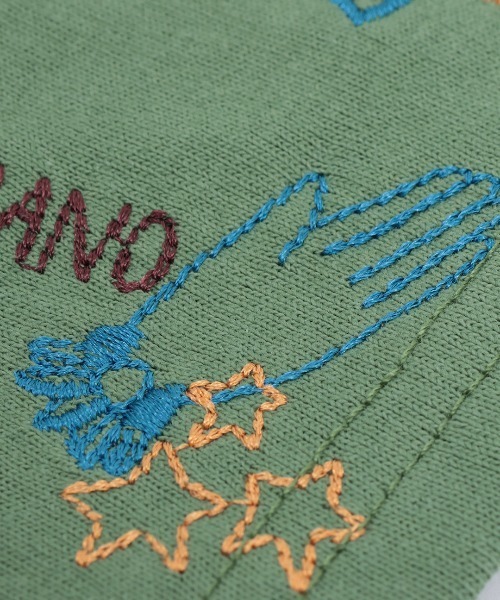 チチカカ(チチカカ)の「ミラグロ刺繍チュニックTシャツ(Tシャツ/カットソー・レディース・オレンジ/ブラック/アイボリー/グリーン・FREE)」の22枚目の写真