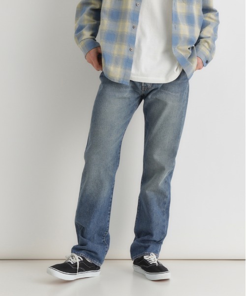 Levi's(リーバイス)の「Levi's(リーバイス)【メンズ】「501」オリジナルフィット(デニムパンツ・メンズ・ダークインディゴブルー・28inch/30inch/32inch/34inch/36inch/29inch/31inch/33inch)」の1枚目の写真