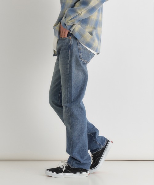 Levi's(リーバイス)の「Levi's(リーバイス)【メンズ】「501」オリジナルフィット(デニムパンツ・メンズ・ダークインディゴブルー・28inch/30inch/32inch/34inch/36inch/29inch/31inch/33inch)」の3枚目の写真