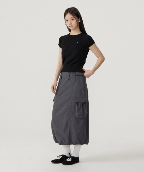 COVERNAT WOMAN(カバーナットウーマン)の「ウーマンブクラックランハーフニットブラック(ニット/セーター・レディース・その他・WS/WM)」の5枚目の写真