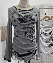 MEMECLE(�����N��)�́y MEMECLE / �����N�� �z�o�^�t���C �{�[�_�[�J�b�g�\�[ Y2K ���C���[�h��(T�V���c/�J�b�g�\�[)