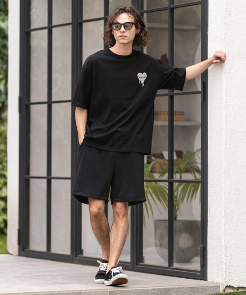 CAMBIO(カンビオ)の「mp14861-Pleats Short Pants ショートパンツ(CAM26SS-010)(その他パンツ・メンズ・ブラック/オリーブ/パープル・L/M/S)」の13枚目の写真