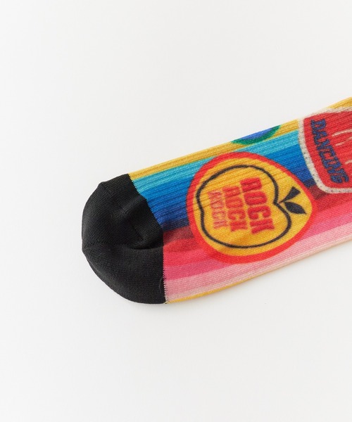 ROSTER SOX（ロスターソックス）の「ROSTER SOX/ロスターソックス プリントデザイン リブ編み クルーソックス 2026年 夏 夏服（ソックス/靴下・メンズ・その他/その他1・26-28cm）」の11枚目の写真