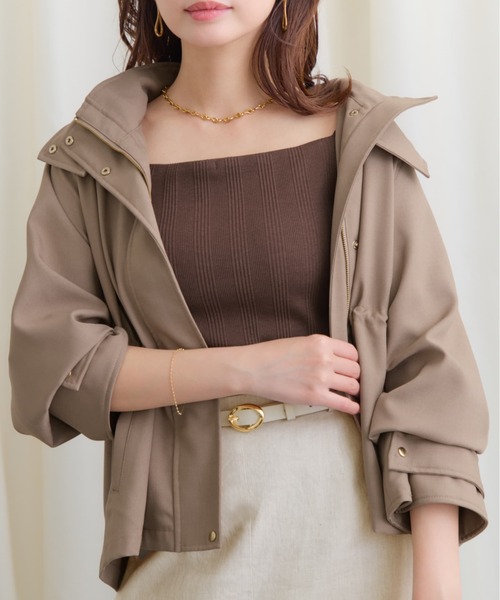COHINA(コヒナ)の「カップ付きバッククロスキャミソール 【低身長・小柄女性】(キャミソール・レディース・ブラック/ブラウン/レッド/ホワイト・ONE SIZE)」の9枚目の写真