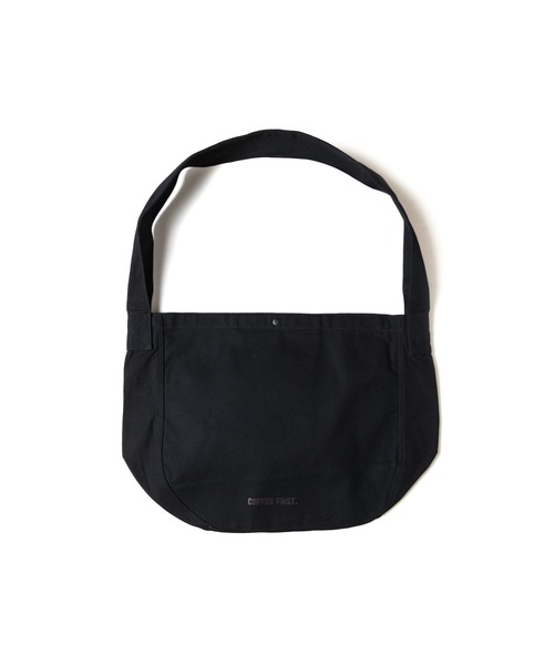 Chocolate Jesus Coffee（チョコレートジーザスコーヒー）の「COFFEE LOGO NEWSPAPER BAG（トートバッグ・メンズ・ブラック/ナチュラル・FREE）」の3枚目の写真