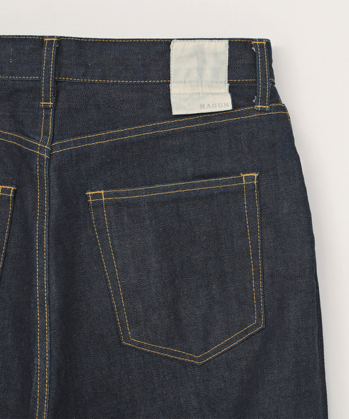 VICTIM（ヴィクティム）の「VICTIM ヴィクティム / OW WIDE DENIM PANTS HAGUNコラボレーションワンウォッシュデニムパンツ バギーデニム / VTM-25-P-103-01（デニムパンツ・メンズ・ブルー・3/2/1/4）」の8枚目の写真
