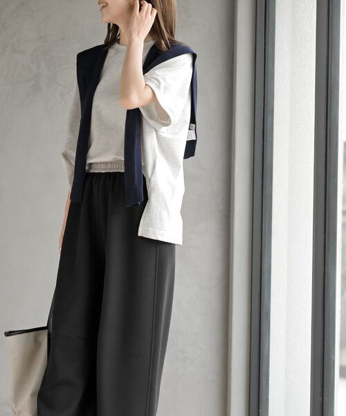 rps（アールピーエス）の「ＢＩＧシルエットミニ裏毛プルオーバー（スウェット・レディース・オートミール・フリー）」の3枚目の写真