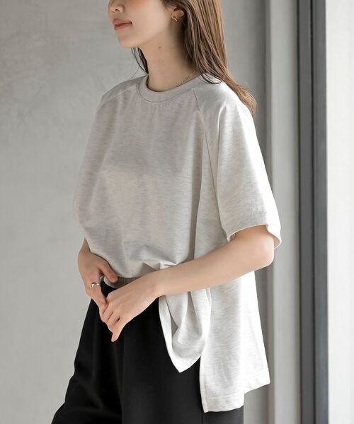 rps（アールピーエス）の「ＢＩＧシルエットミニ裏毛プルオーバー（スウェット・レディース・オートミール・フリー）」の7枚目の写真