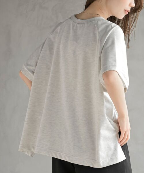 rps（アールピーエス）の「ＢＩＧシルエットミニ裏毛プルオーバー（スウェット・レディース・オートミール・フリー）」の8枚目の写真