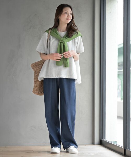 rps（アールピーエス）の「ＢＩＧシルエットミニ裏毛プルオーバー（スウェット・レディース・オートミール・フリー）」の10枚目の写真