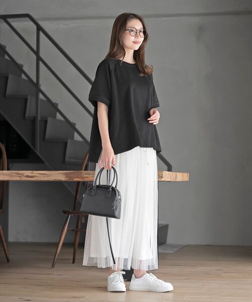 rps（アールピーエス）の「ＢＩＧシルエットミニ裏毛プルオーバー（スウェット・レディース・オートミール・フリー）」の11枚目の写真