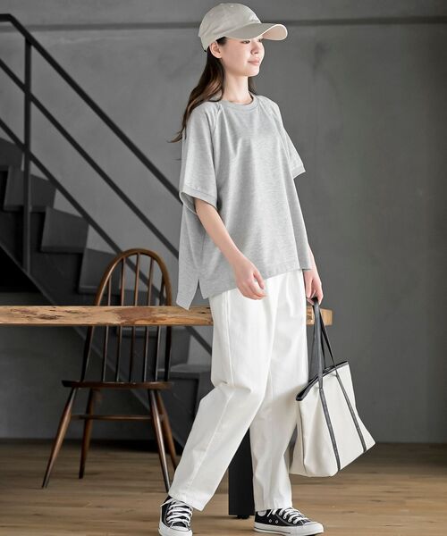 rps（アールピーエス）の「ＢＩＧシルエットミニ裏毛プルオーバー（スウェット・レディース・オートミール・フリー）」の20枚目の写真