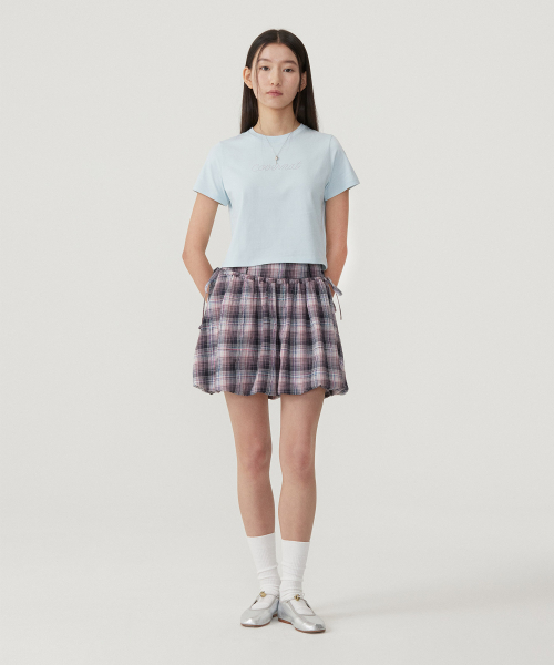 COVERNAT WOMAN（カバーナットウーマン）の「ウィメンズバルーンミニスカートチェック（スカート・レディース・その他・WM/WS）」の8枚目の写真