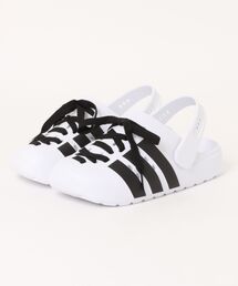 ADIDAS アディダス ADILETTE CLOG LACE U アディレッタ クロッグ レース JR4027 FTWR/CORE/GOLD