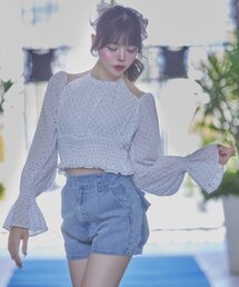 OLIVE des OLIVE | 【Belle Charme】Ribbon Choker Blouse(シャツ/ブラウス)