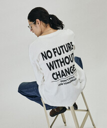 Firsthand（ファーストハンド）の「Firsthand/ファーストハンド 6オンス フロントロゴ 刺繍 クルーネックTシャツ / バックプリントTシャツ PRINT LEFT CHEST EMBROIDERY BOX FIRST（Tシャツ/カットソー）」