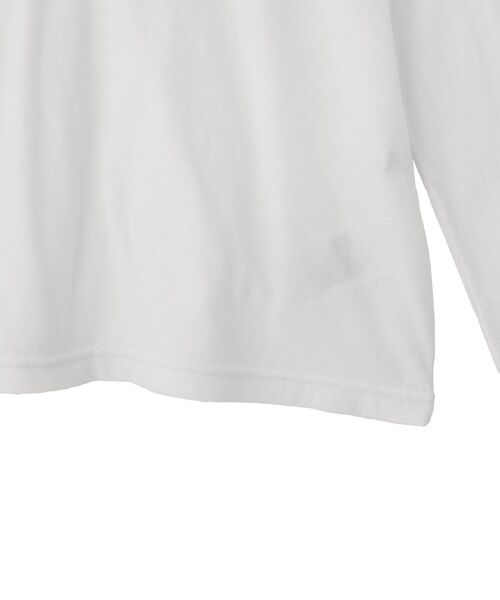 Green Parks(グリーンパークス)の「シアー天竺プルオーバー(Tシャツ/カットソー・レディース・ブラック/オフホワイト・FREE)」の20枚目の写真