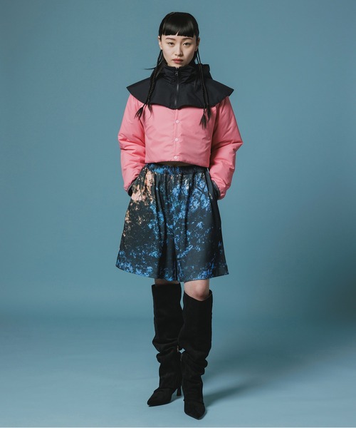 NON TOKYO（ノントーキョー）の「PRINT RIB WIDE SHORTS（その他パンツ