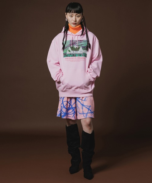 NON TOKYO（ノントーキョー）の「PRINT RIB WIDE SHORTS（その他パンツ
